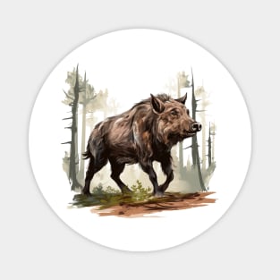 Wild Boar Magnet